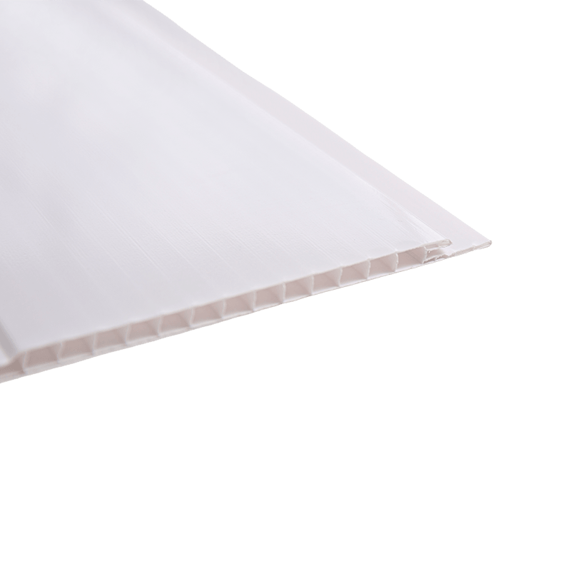 Teto de PVC embutido de 200*6 mm, painel plano de teto de PVC - V Sewing