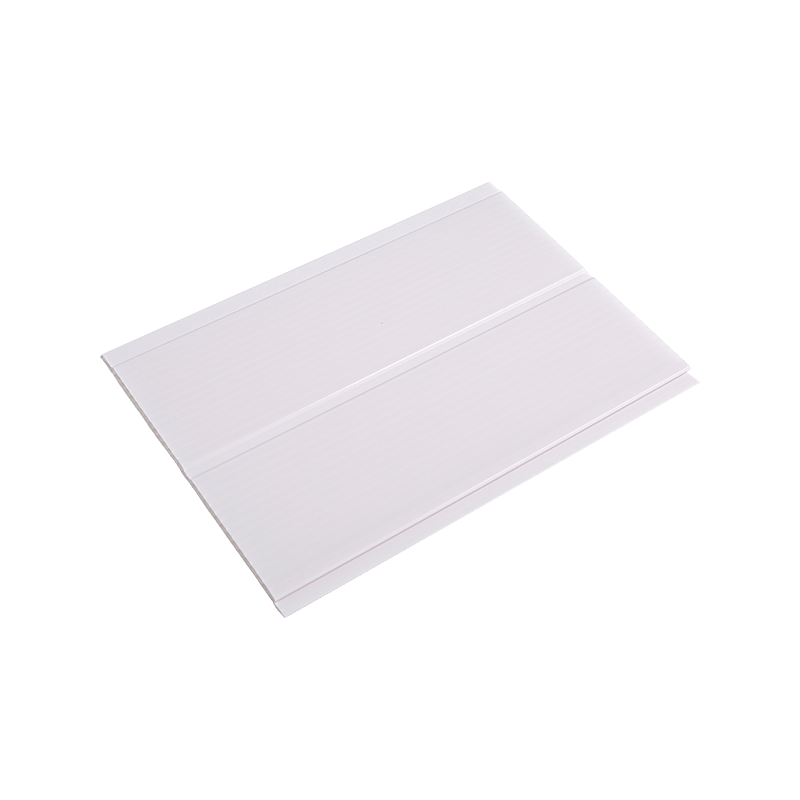Teto de PVC embutido de 200*6 mm, painel plano de teto de PVC - V Sewing