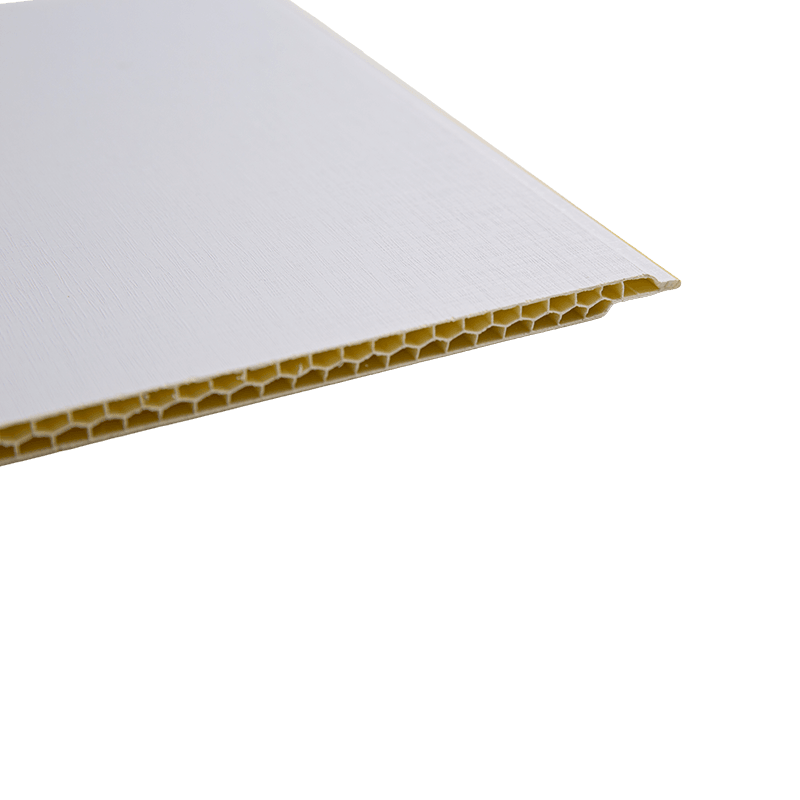 Folhas de revestimento de parede de PVC de 400 * 6 mm, painéis de parede à prova d'água para cozinha