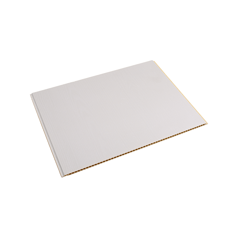 Painéis de parede decorativos de PVC de 400*7,5 mm, revestimento de parede de PVC