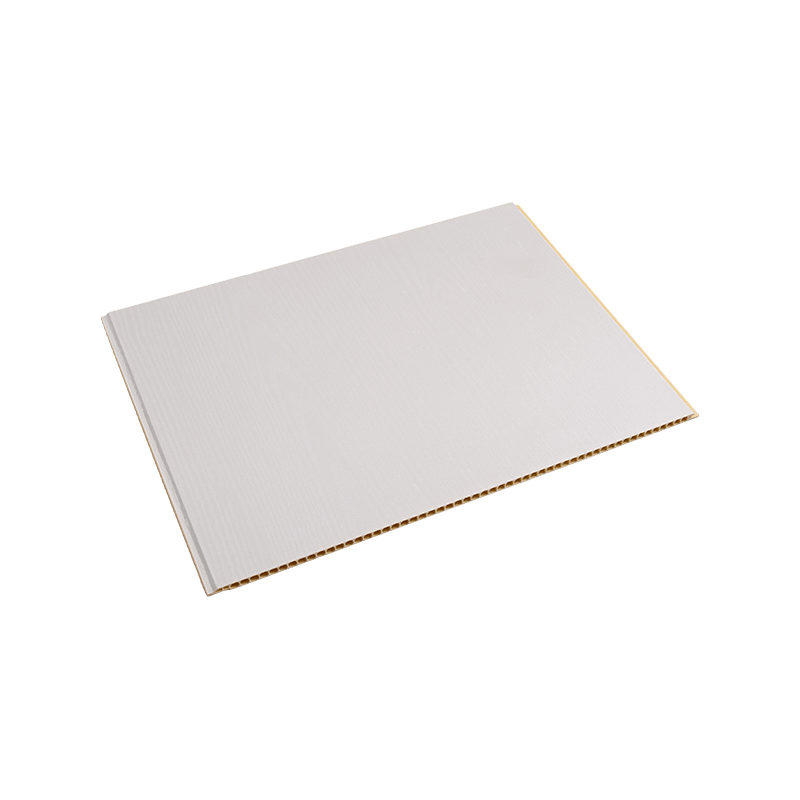 Painéis de parede decorativos de PVC de 400*7,5 mm, revestimento de parede de PVC