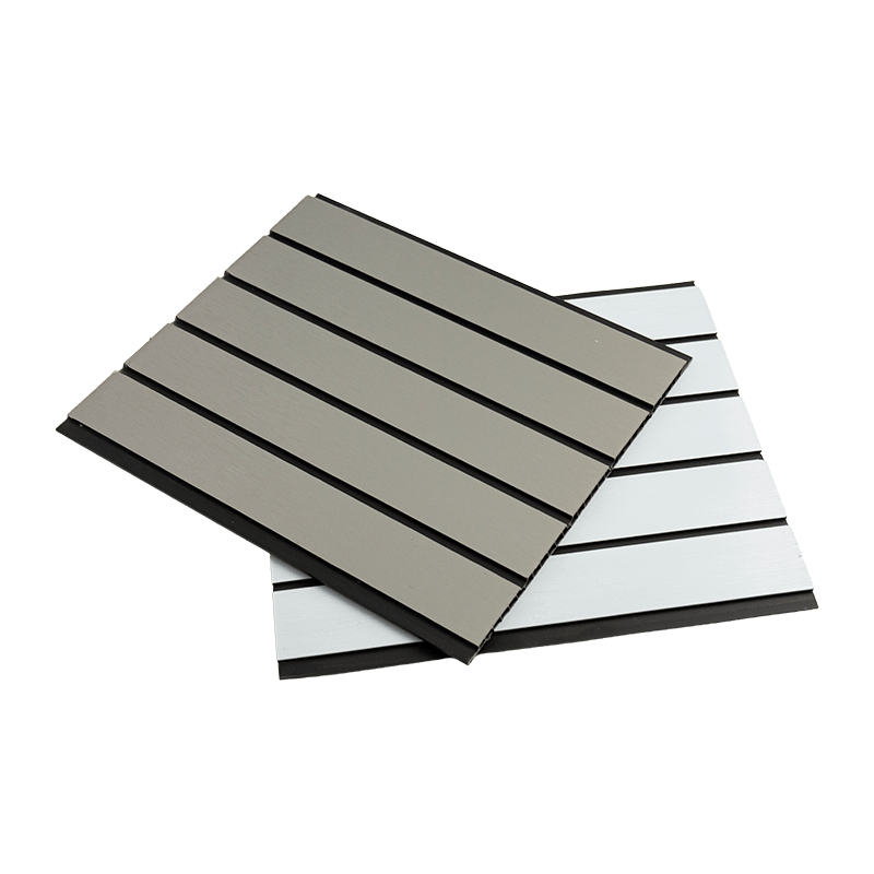 Folha de painel de PVC de 300 * 8 mm para teto - lacunas pretas