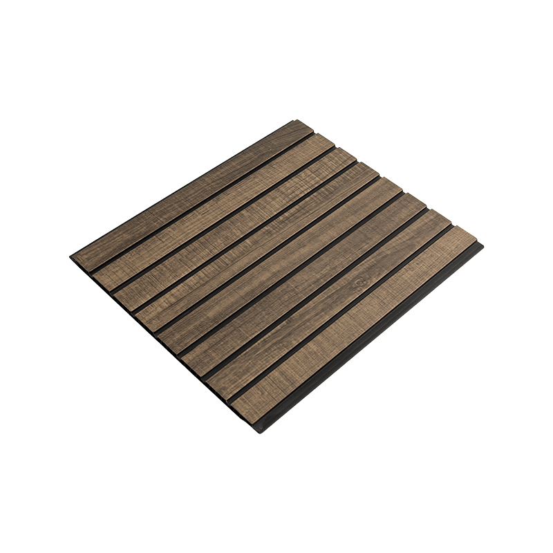 Folha de painel de PVC de 300 * 8,5 mm para teto - lacunas pretas