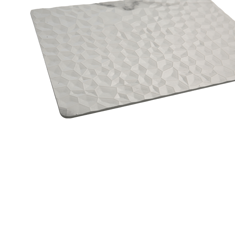 Placa revestida UV de 2-3 mm, painel de parede UV - cubo de água