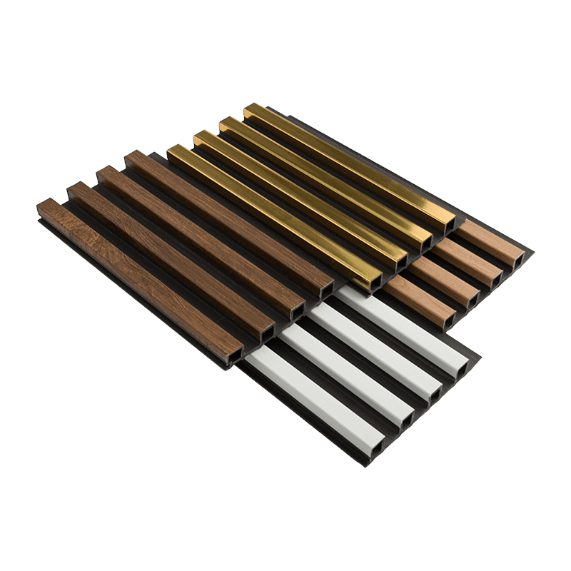 Painel de parede WPC para grelha de grãos de madeira de 160*22 mm