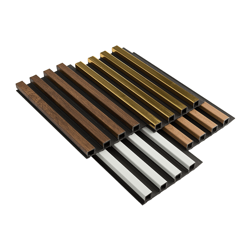 Painel de parede WPC para grelha de grãos de madeira de 160*22 mm