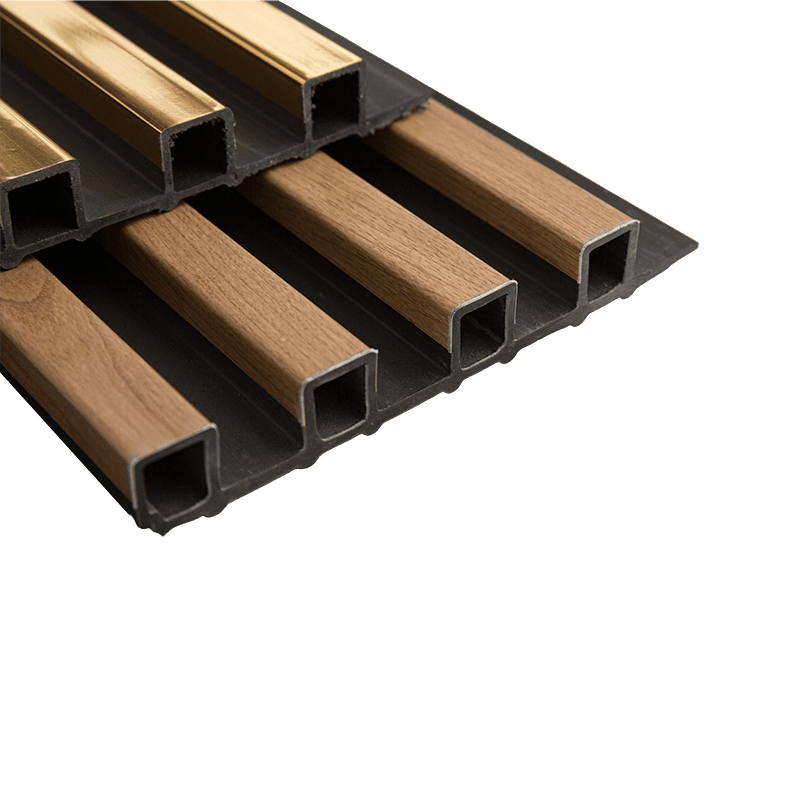Painel de parede WPC para grelha de grãos de madeira de 160*22 mm