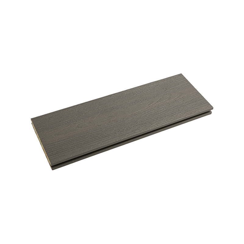 Piso de liga de alumínio com relevo de grãos de madeira, deck composto de alumínio para áreas externas - marrom Piso de liga de alumínio com relevo de grãos de madeira, deck composto de alumínio para áreas externas - marrom
