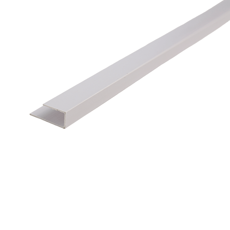 Altura 1,0 cm, 140 g/m PVC Rodapé Tábuas Perfis para Acabamento de Borda