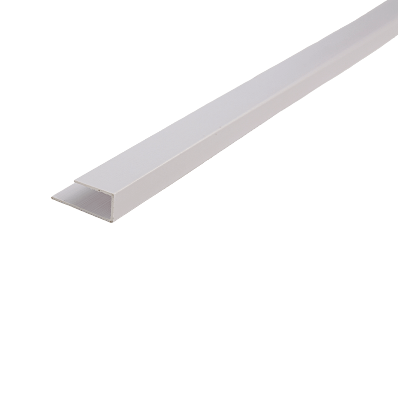 Altura 1,0 cm, 140 g/m PVC Rodapé Tábuas Perfis para Acabamento de Borda