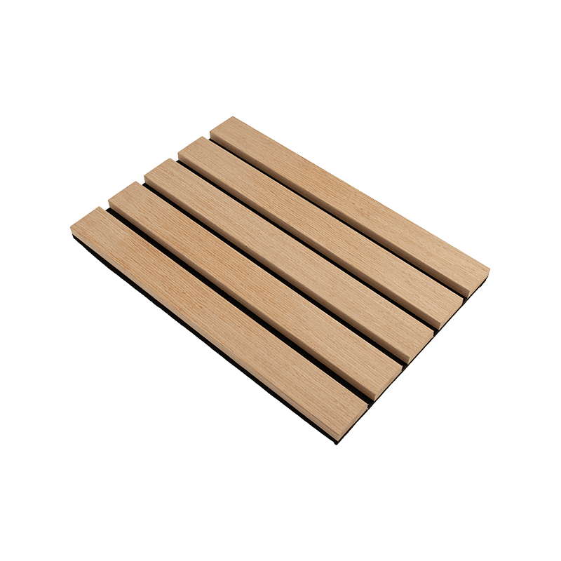 Painel de absorção sonora de grade de barra reta - Padrão de mármore