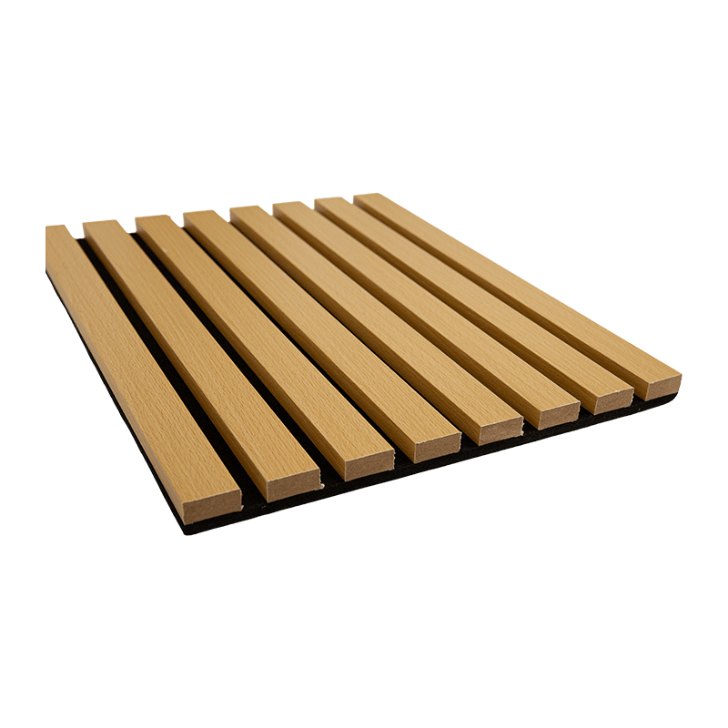 Painel de absorção sonora de grade de barra reta - Padrão de mármore