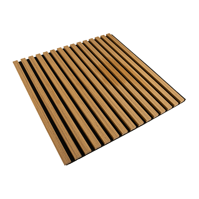 Painel de absorção sonora de grade de barra reta - Padrão de mármore
