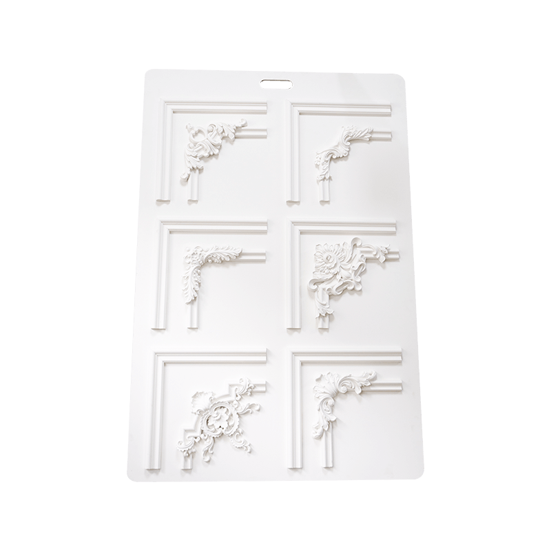 Decorações de canto em PU de 30*30 cm