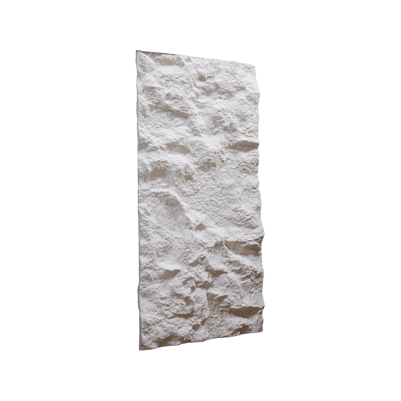 Painel de pedra PU com padrão de pedra preta espacial