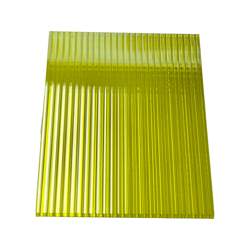 Folha oca de policarbonato de 5,8*2,1 m - Amarelo/Transparente/Azul/Cinza