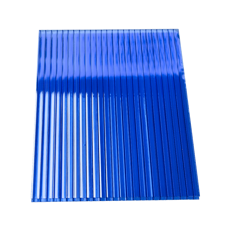 Folha oca de policarbonato de 5,8*2,1 m - Amarelo/Transparente/Azul/Cinza