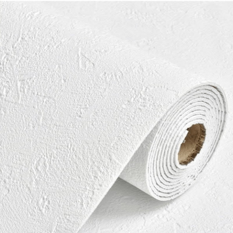 Adesivo de parede autoadesivo de cerâmica de textura branca pura