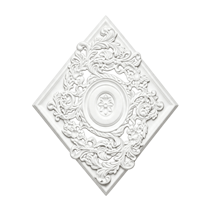 Medalhões de teto de PU de 77*57,5 cm